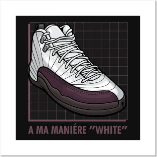 AJ 12 Retro A Ma Maniere Sneaker Posters and Art